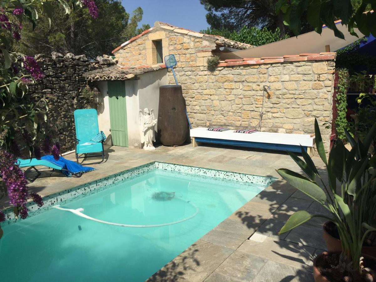 Charming Stone Villa With Pool & Garden Montaren-et-Saint-Médiers Exterior foto